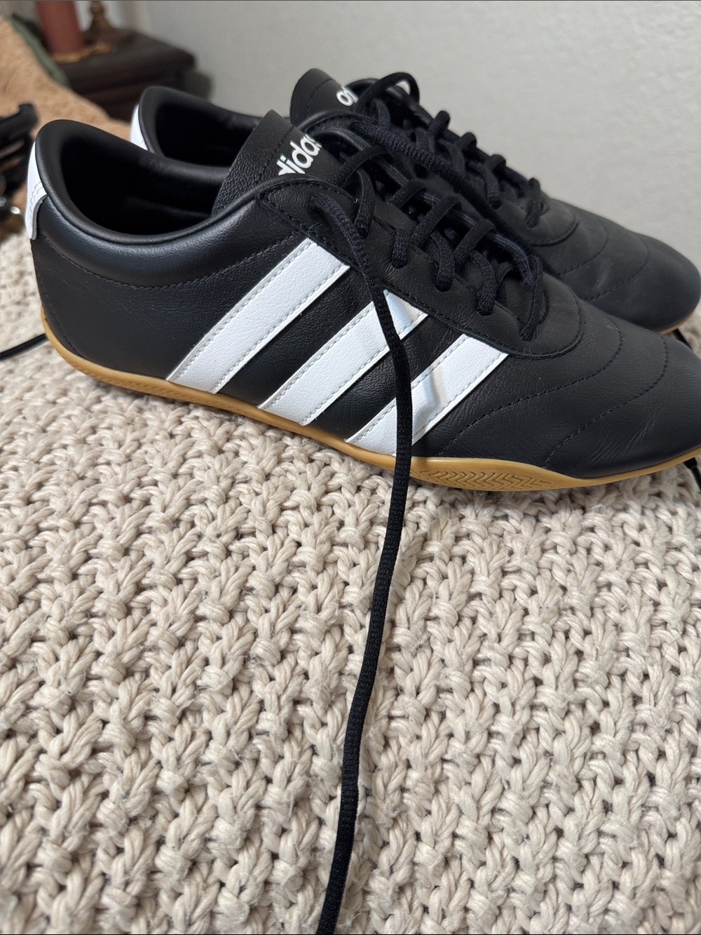 Adidas Black and White Women’s Grand Court LO